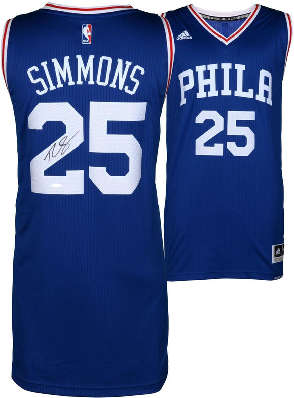 Ben Simmons Signed Autographed Philadelphia 76ers Basketball Jersey (UDA COA)