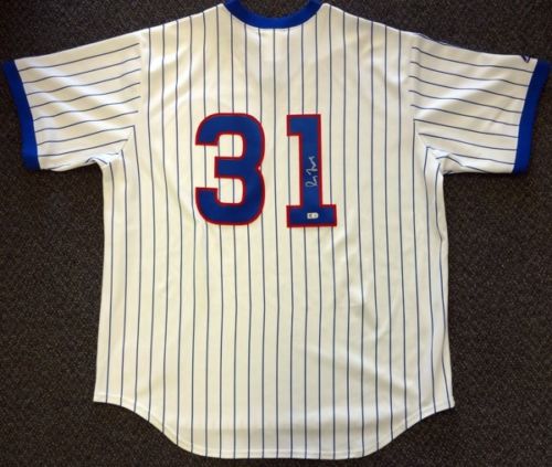 Greg Maddux Signed Autographed Chicago Cubs Baseball Jersey (MLB Authenticated)