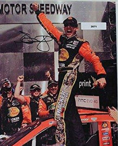 Jamie McMurray Signed Autographed Nascar Glossy 8x10 Photo (SA COA)