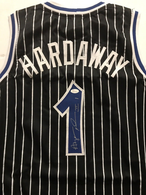 Anfernee Penny Hardaway Signed Autographed Orlando Magic Basketball Jersey (JSA COA)