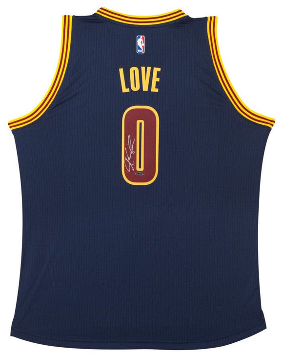 Kevin Love Signed Autographed Cleveland Cavaliers Basketball Jersey (Upper Deck Authenticated)