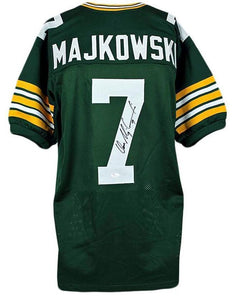 Don Majkowski Signed Autographed Green Bay Packers Football Jersey (JSA COA)