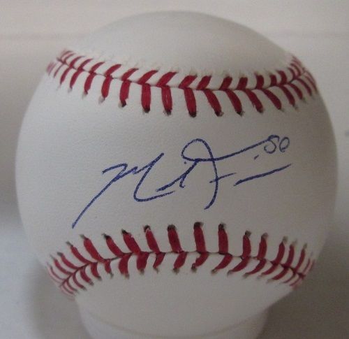 Mike Fiers Signed Autographed Official Major League (OML) Baseball - JSA COA