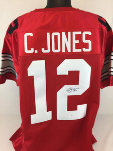 Cardale Jones Signed Autographed Ohio State Buckeyes Football Jersey (JSA COA)