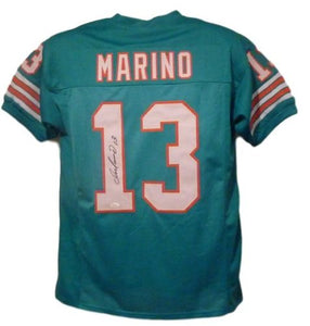 Dan Marino Signed Autographed Miami Dolphins Football Jersey (JSA COA)