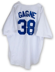 Eric Gagne Signed Autographed Los Angeles Dodgers Baseball Jersey (JSA COA)