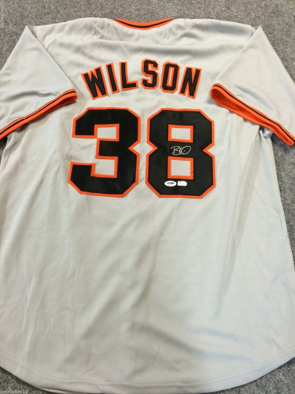 Brian Wilson Signed Autographed San Francisco Giants Baseball Jersey (PSA/DNA COA)