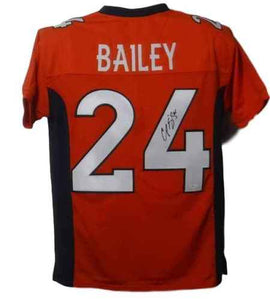 Champ Bailey Signed Autographed Denver Broncos Football Jersey (JSA COA)
