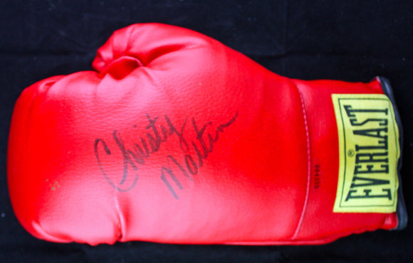 Christy Martin Signed Autographed Everlast Boxing Glove (JSA COA)