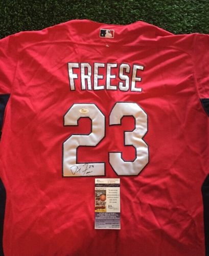 David Freese Signed Autographed St. Louis Cardinals Baseball Jersey (JSA COA)