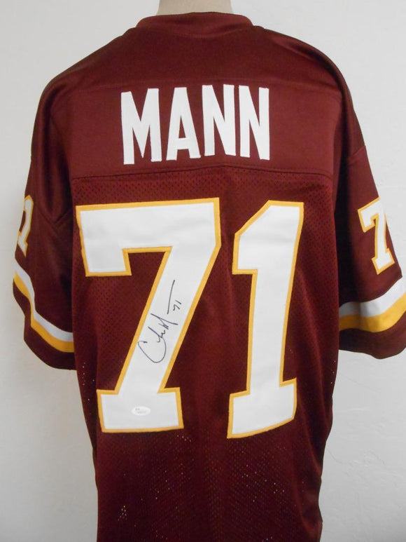 Charles Mann Signed Autographed Washington Redskins Football Jersey (JSA COA)