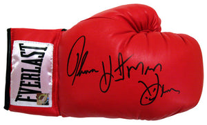 Thomas "Hitman" Hearns Signed Autographed Everlast Boxing Glove (ASI COA)