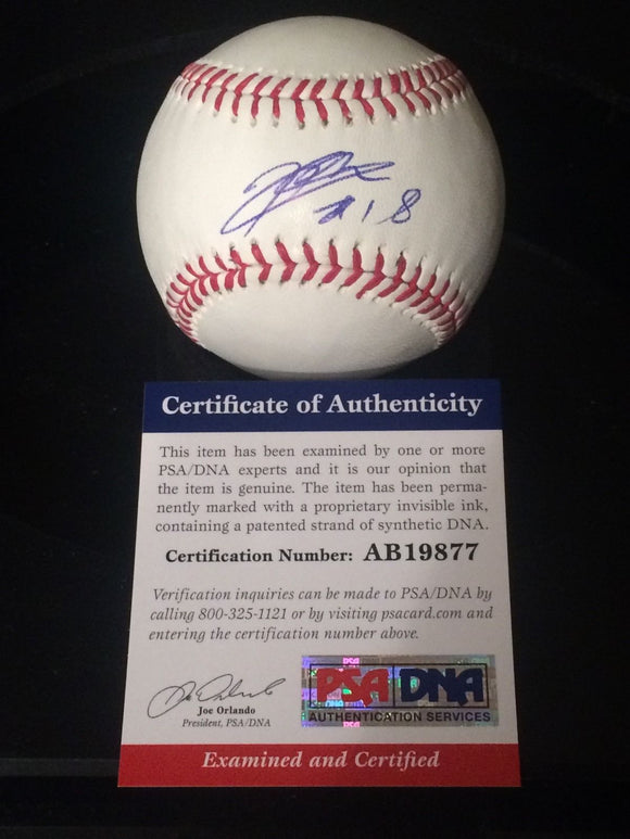 Kenta Maeda Signed Autographed Official Major League (OML) Baseball - PSA/DNA COA
