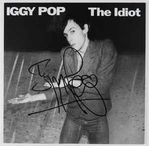 Iggy Pop Signed Autographed "The Idiot" Record Album (PSA/DNA COA)