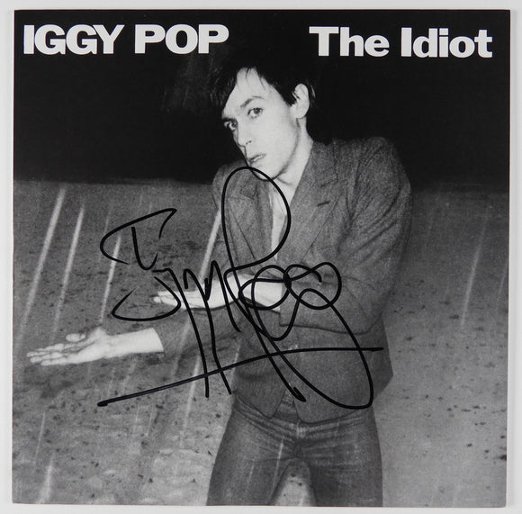 Iggy Pop Signed Autographed 