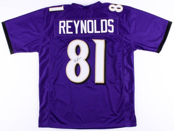 Keenan Reynolds Signed Autographed Baltimore Ravens Football Jersey (JSA COA)