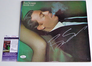 Boz Scaggs Signed Autographed "Middle Man" Record Album (JSA COA)