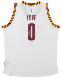 Kevin Love Signed Autographed Cleveland Cavaliers Basketball Jersey (Upper Deck Authenticated)
