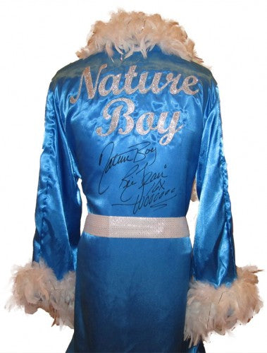 Ric Flair Signed Autographed Blue Wrestling Robe (ASI COA)