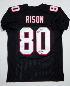 Andre Rison Signed Autographed Atlanta Falcons Football Jersey (JSA COA)