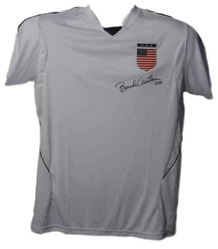 Brandi Chastain Signed Autographed Team USA Soccer Jersey (JSA COA)