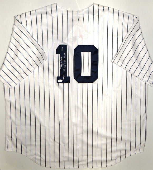 Tony Kubek Signed Autographed New York Yankees Baseball Jersey (JSA COA)