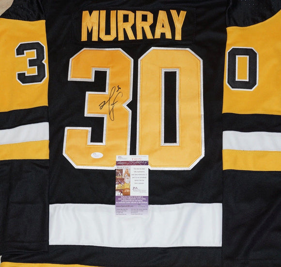 Matt Murray Signed Autographed Pittsburgh Penguins Hockey Jersey (JSA COA)
