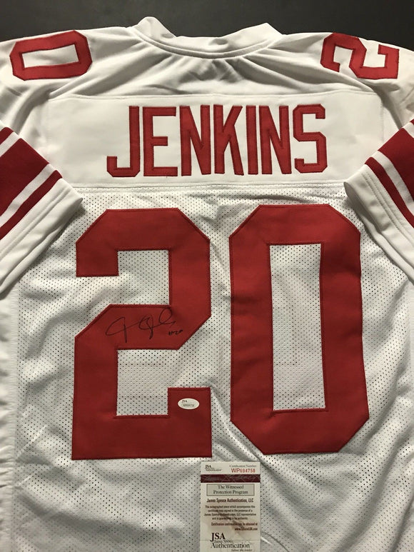 Janoris Jenkins Signed Autographed New York Giants Football Jersey (JSA COA)