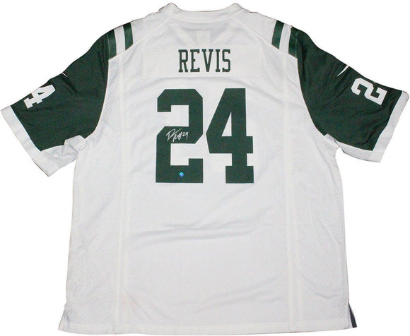 Darrelle Revis Signed Autographed New York Jets Football Jersey (Steiner COA)
