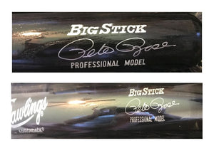 Pete Rose Signed Autographed Full-Sized Rawlings BigStick Baseball Bat (SA COA)