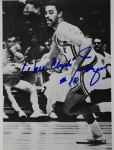 Walt 'Clyde' Frazier Signed Autographed Glossy 8x10 Photo New York Knicks (SA COA)