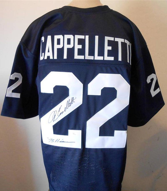 John Cappelletti Signed Autographed Penn State Nittany Lions Football Jersey (JSA COA)