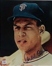 Orlando Cepeda Signed Autographed Glossy 8x10 Photo San Francisco Giants (SA COA)