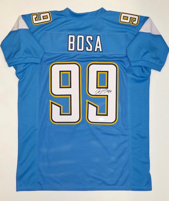 Joey Bosa Signed Autographed Los Angeles Chargers Football Jersey (JSA COA)