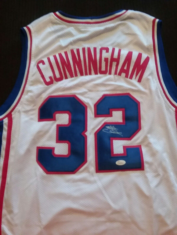 Billy Cunningham Signed Autographed Philadelphia 76ers Basketball Jersey (JSA COA)