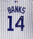 Ernie Banks Signed Autographed Chicago Cubs Baseball Jersey (JSA COA)