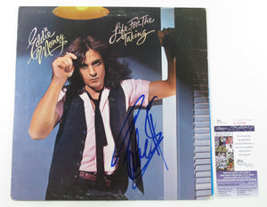 Eddie Money Signed Autographed "Life For the Taking" Record Album (JSA COA)
