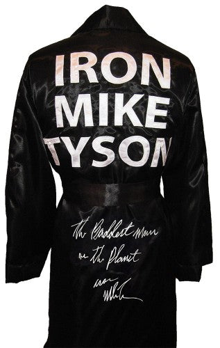 Mike Tyson Signed Autographed 