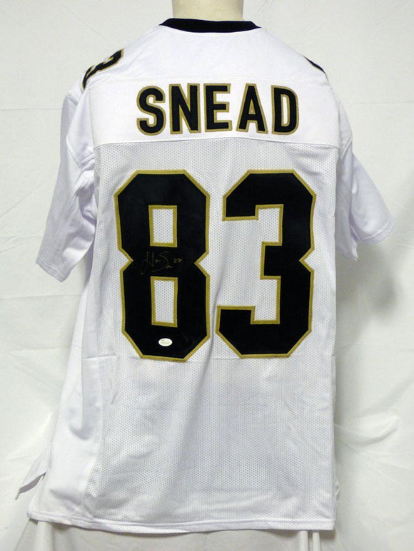 Willie Snead IV Signed Autographed New Orleans Saints Football Jersey (JSA COA)