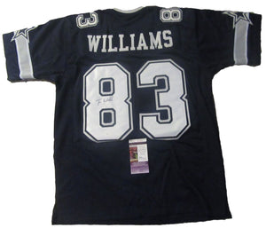 Terrance Williams Signed Autographed Dallas Cowboys Football Jersey (JSA COA)