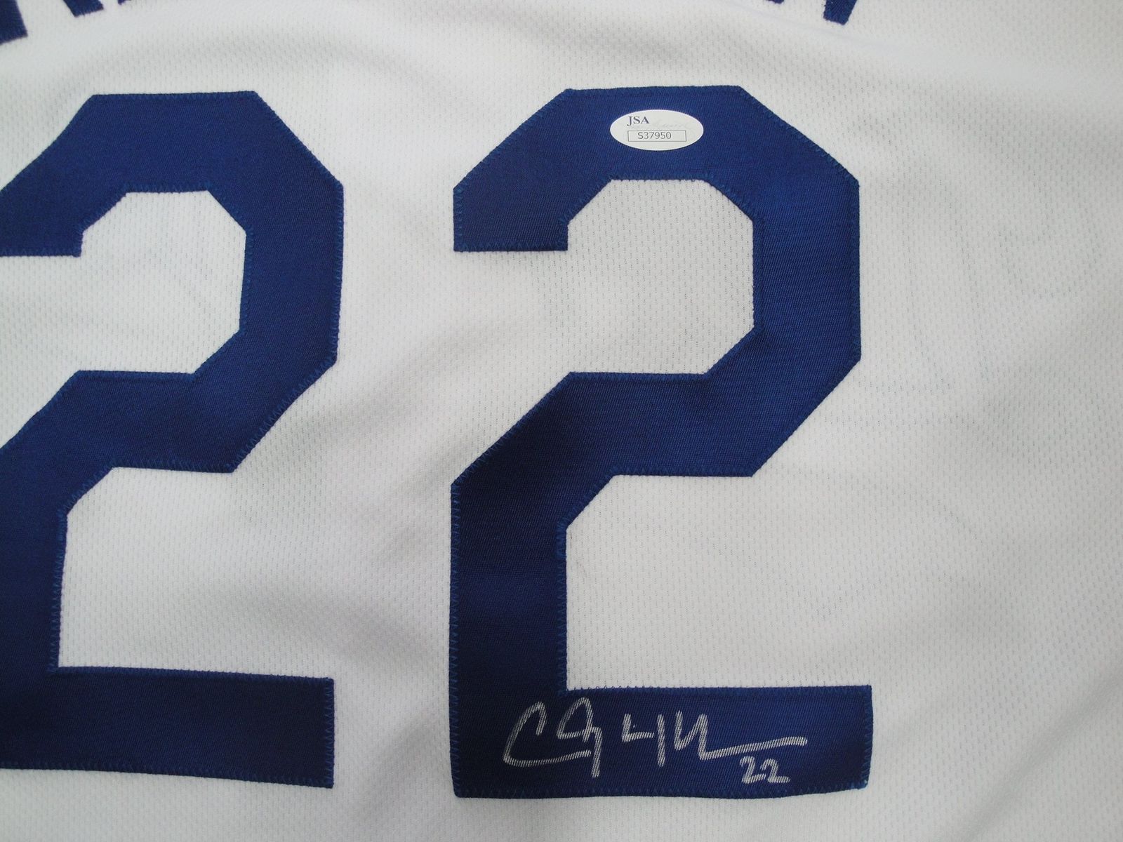 Clayton Kershaw autographed Jersey (Los Angeles Dodgers)