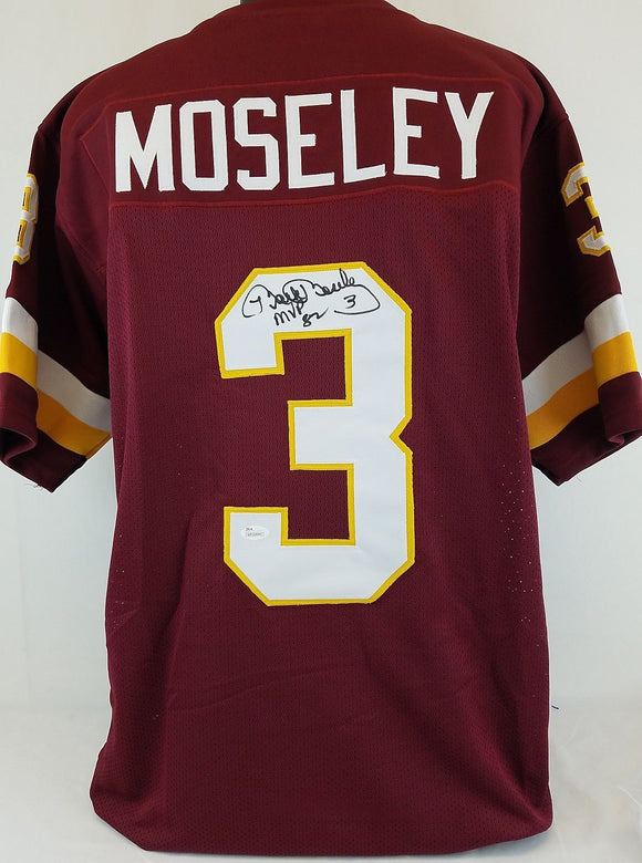 Mark Moseley Signed Autographed Washington Redskins Football Jersey (JSA COA)