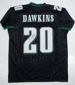 Brian Dawkins Signed Autographed Philadelphia Eagles Football Jersey (JSA COA)