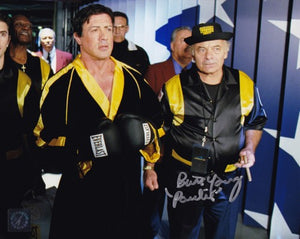 Burt Young Signed Autographed "Rocky" Glossy 8x10 Photo (ASI COA)