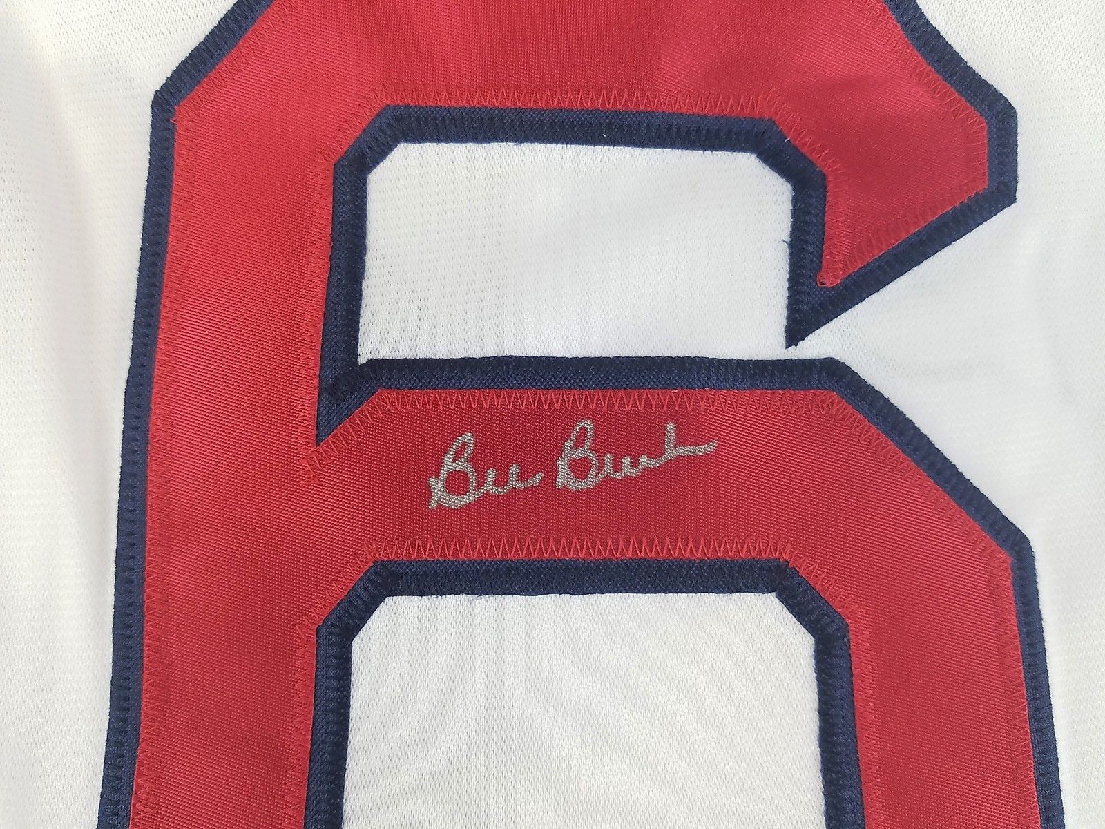 Bill Buckner Signed Autographed Boston Red Sox Baseball Jersey