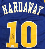 Tim Hardaway Signed Autographed Golden State Warriors Basketball Jersey (JSA COA)