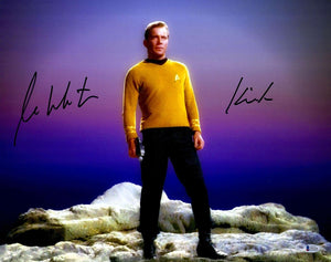 William Shatner Signed Autographed "Star Trek" Glossy 16x20 Photo (Beckett COA)