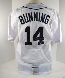 Jim Bunning Signed Autographed Detroit Tigers Baseball Jersey (JSA COA)