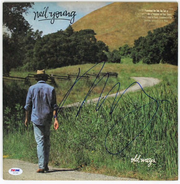 Neil Young Signed Autographed 