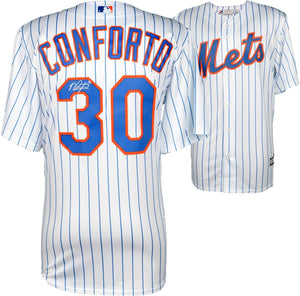 Michael Conforto Signed Autographed New York Mets Baseball Jersey (MLB Authenticated)